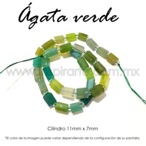 Ágata Verde 11x7mm