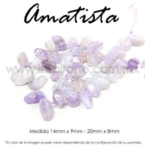 Amatista Gotas Irregulares