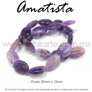 Amatista ovalo 20x15mm