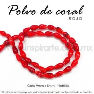 Polvo de Coral, Gota 9mm x 5mm