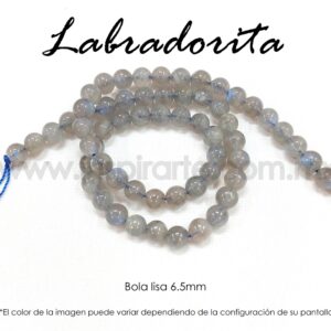 Labradorita, bola lisa 6.5mm